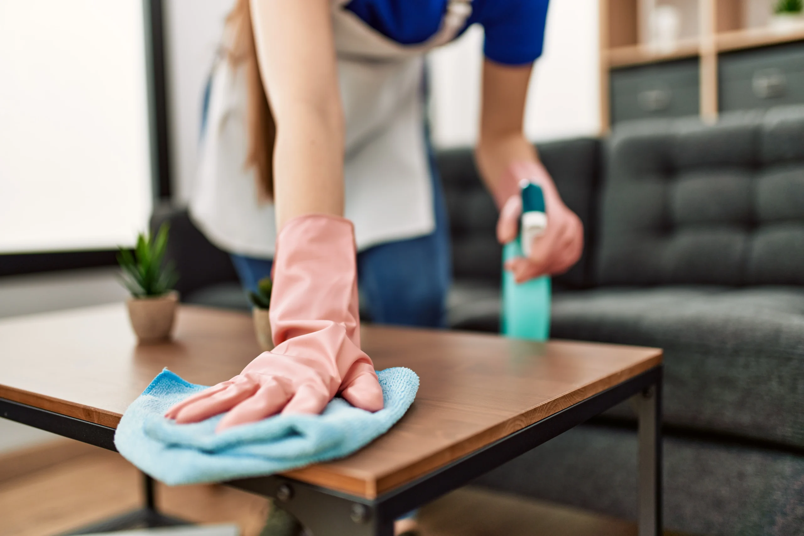 table cleaning