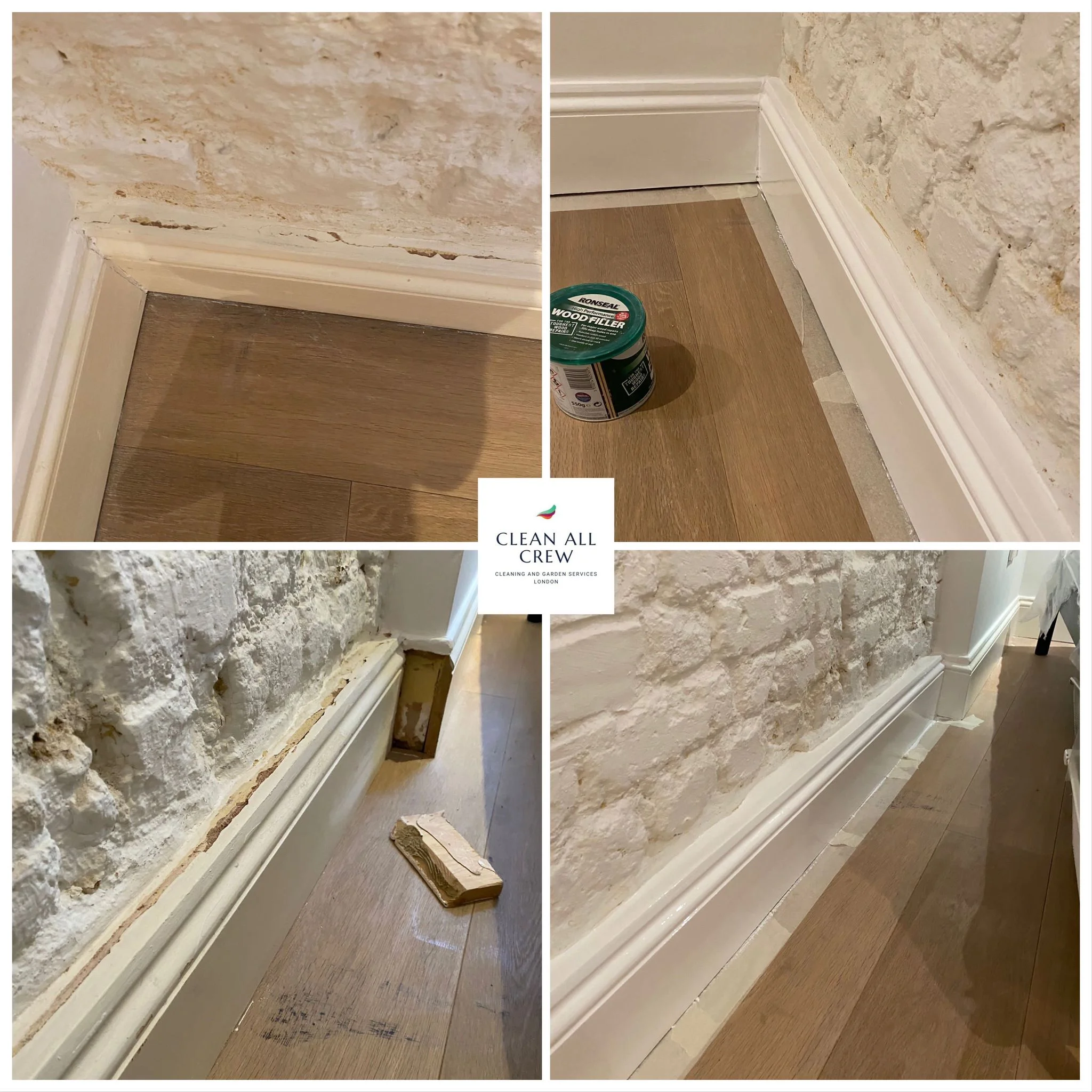 floor strip renovation before and after